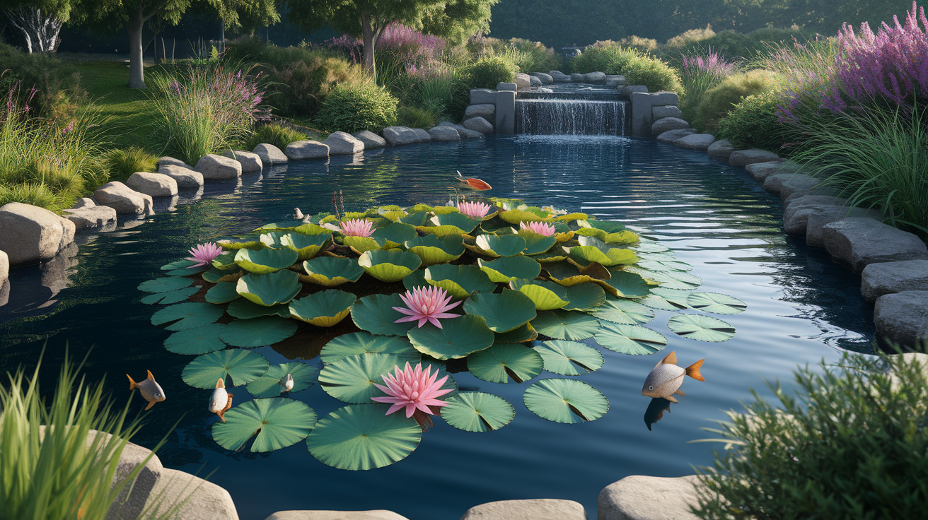 Comment réussir le jardinage aquatique dans un bassin ?