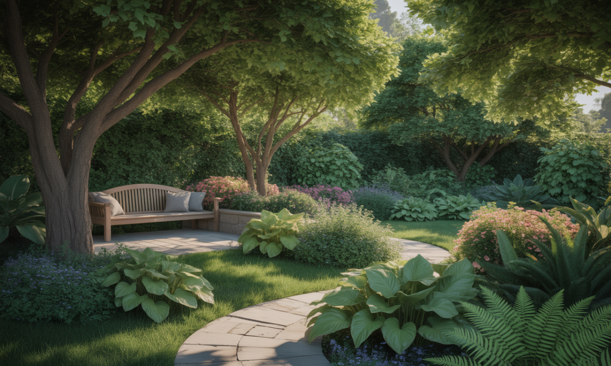 Comment crĂ©er un jardin d’ombre ? dĂ©couvrez nos conseils pratiques pour crĂ©er un jardin d'ombre, choisir les plantes adaptĂ©es et amĂ©nager un espace verdoyant et rafraĂ®chissant mĂŞme sans beaucoup de soleil.