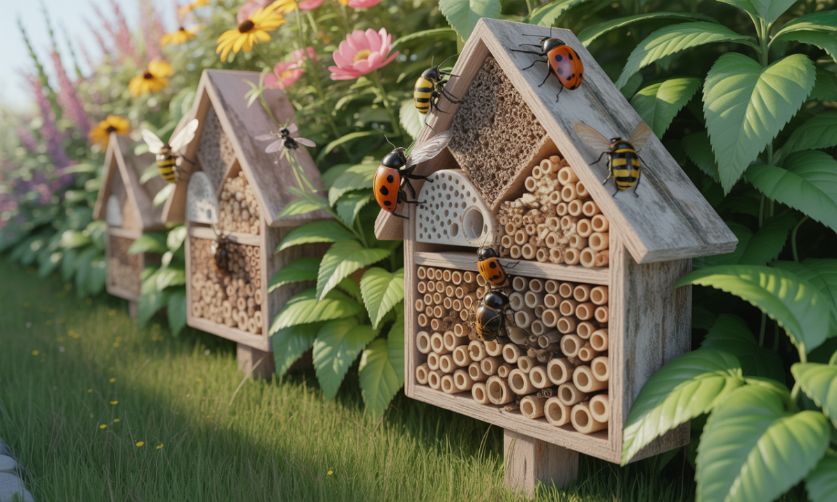découvrez les avantages d'installer des nichoirs à insectes utiles dans votre jardin pour favoriser la biodiversité, protéger vos plantes et créer un équilibre naturel.