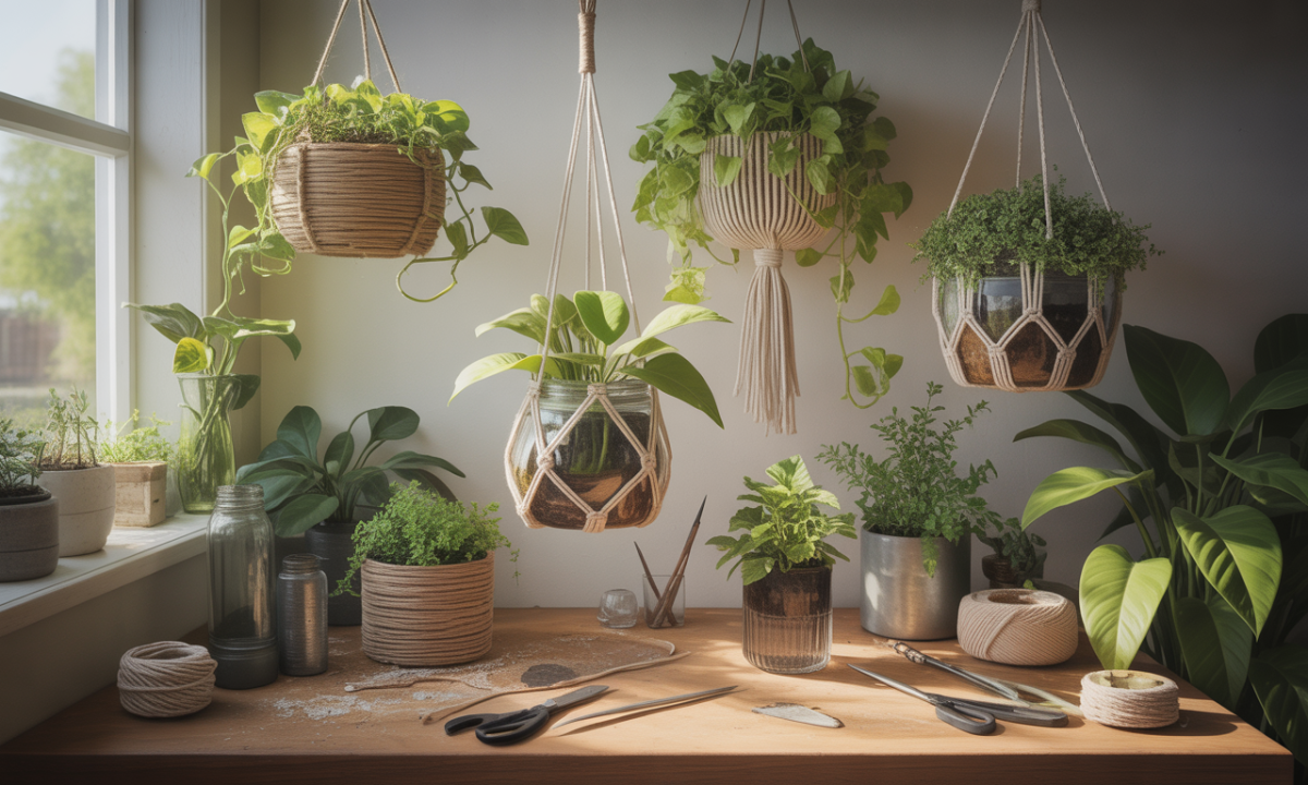 découvrez comment créer des jardinières suspendues originales pour embellir votre intérieur ou balcon avec style et créativité. suivez nos astuces faciles et diy.