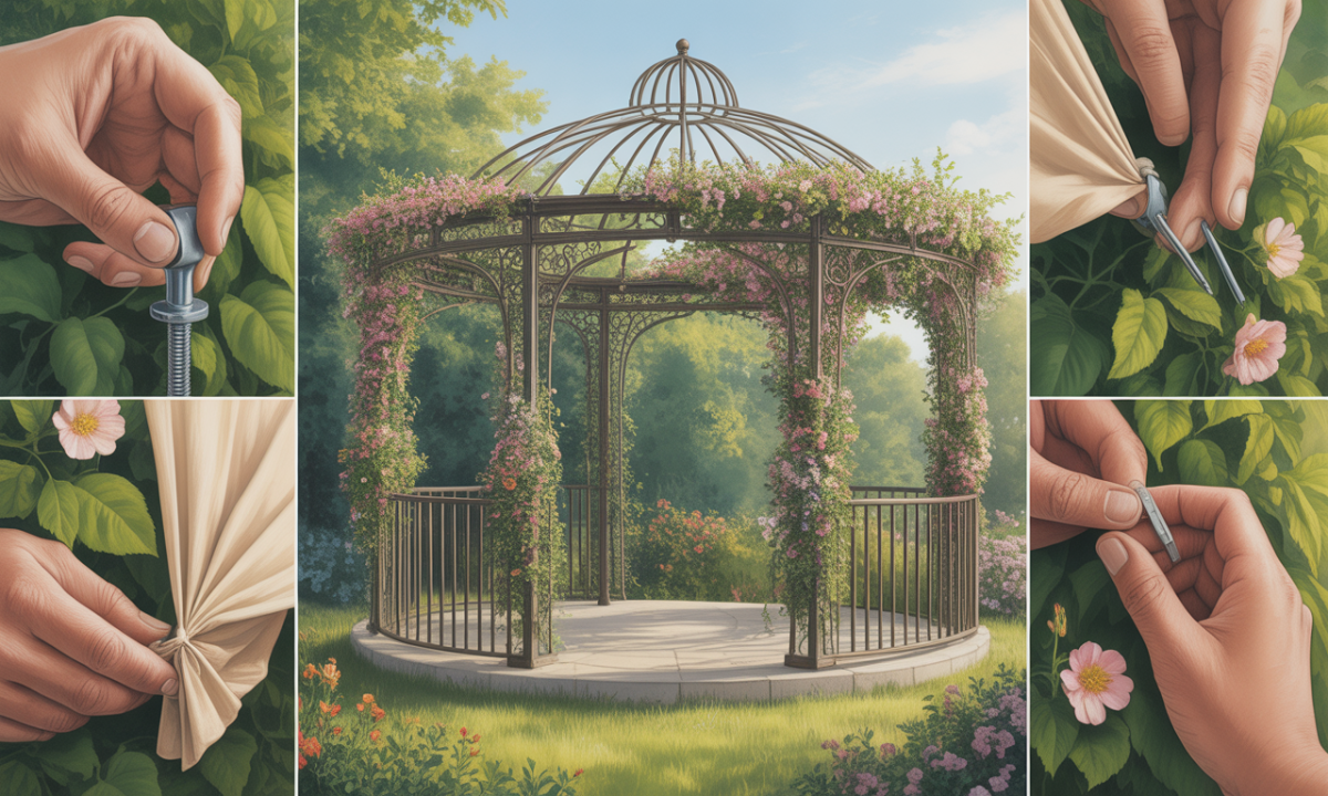 découvrez nos conseils pratiques pour installer facilement une tonnelle fleurie et embellir votre jardin avec élégance.